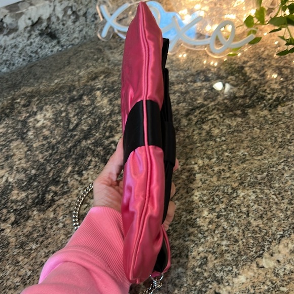 DOLCE & GABBANA Satin Bow Shoulder Bag/Hand Bag - Picture 8 of 11